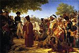 Cairo Canvas Paintings - Napoleon Pardoning the Rebels at Cairo